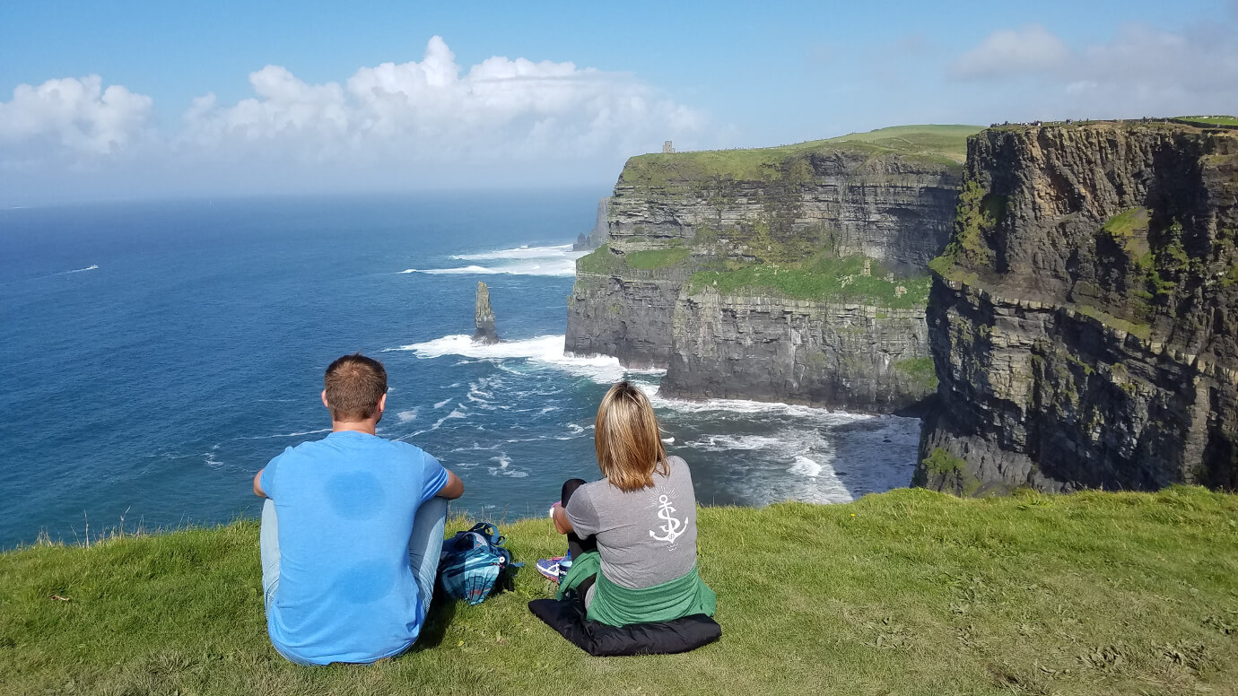 A peaceful moment on the Cliffs of Mohr