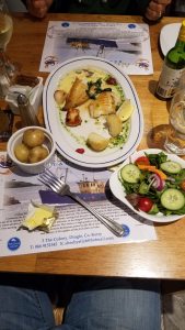 Anchors down for Dinner