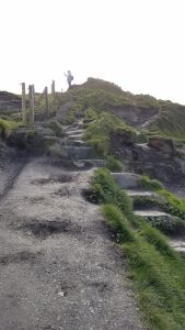 Tricky Stairs along the Cliffs of Mohr