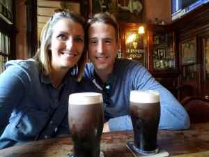 First Guinnesses in The Hut