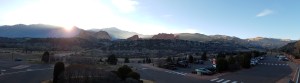 Garden of the Gods from the Visitor's Center