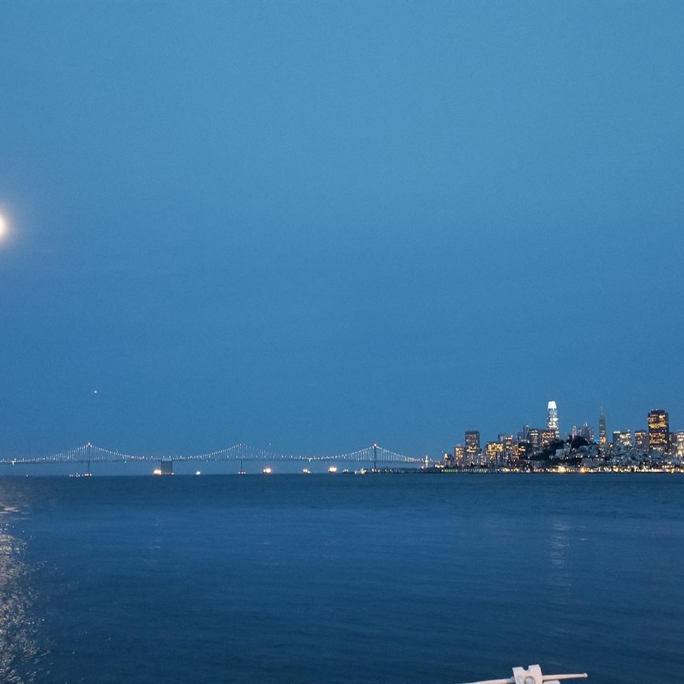 View of San Francisco from Alcatraz