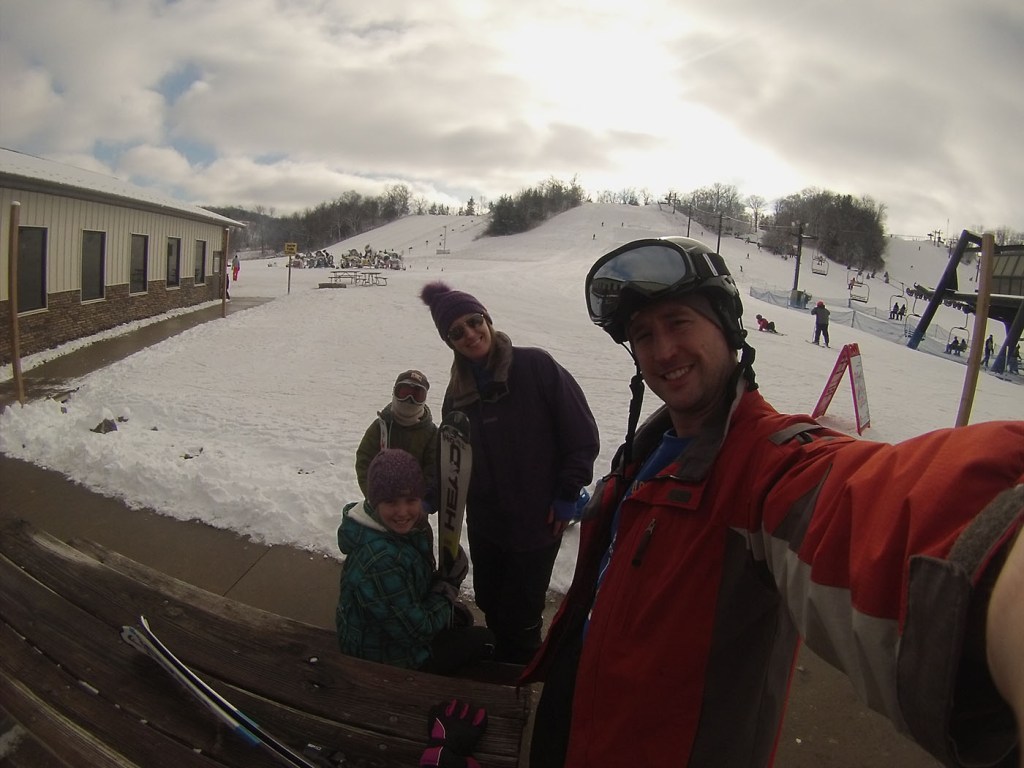 Seven Oaks Recreation - Selfie by the lodge