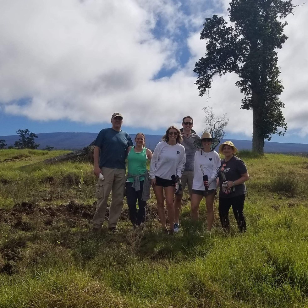 Group Picture After Planting Trees