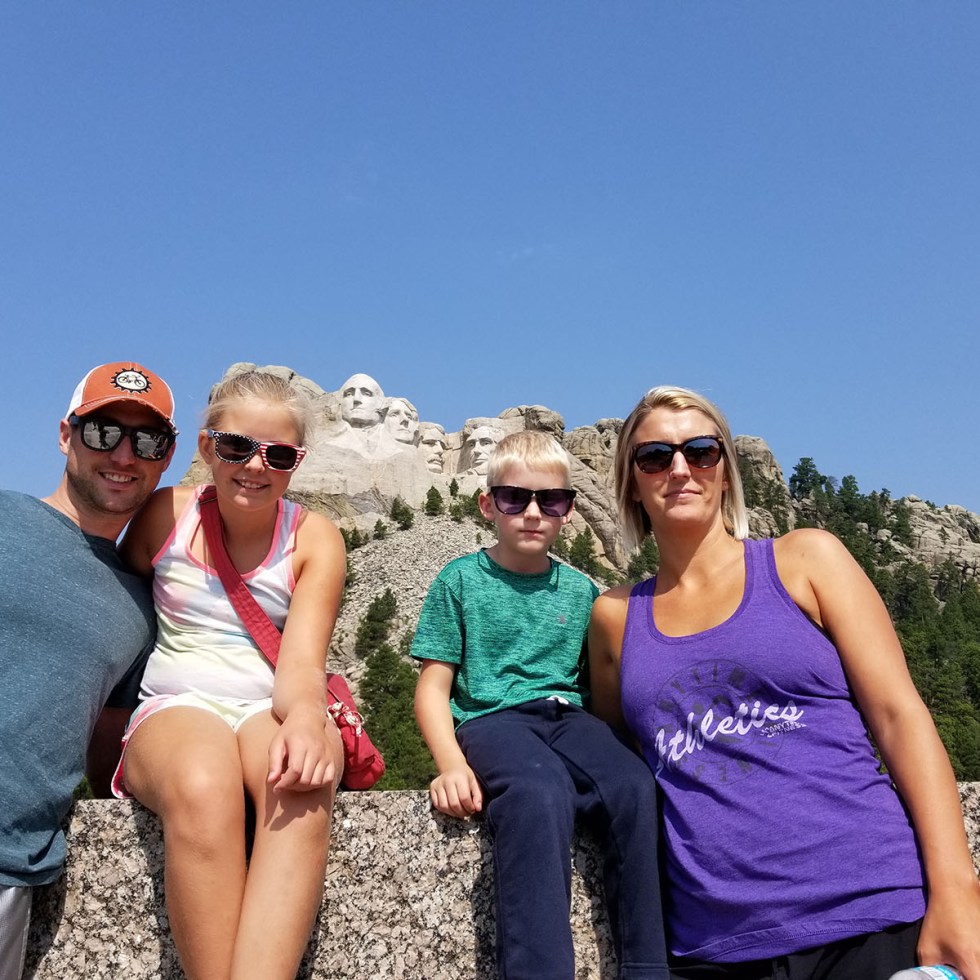 My family lining up to be the next presidents