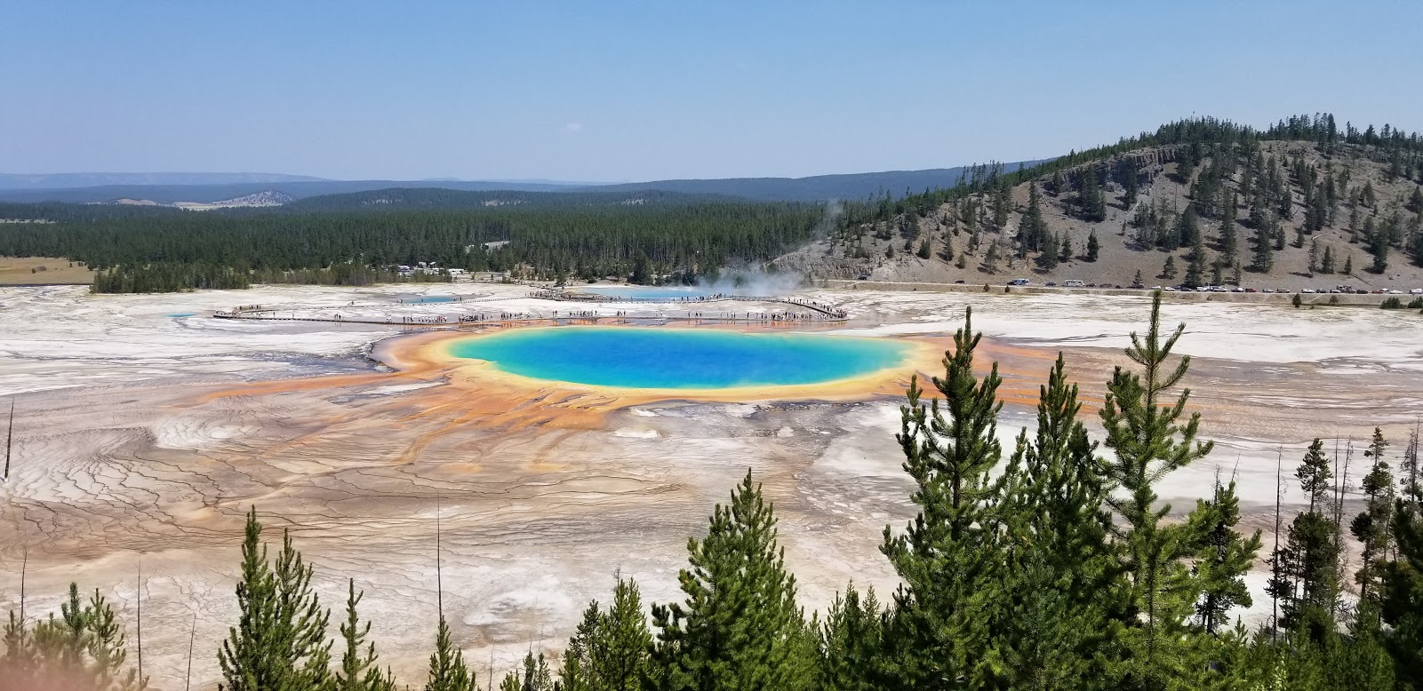 A wide view of the Grand Prismatic