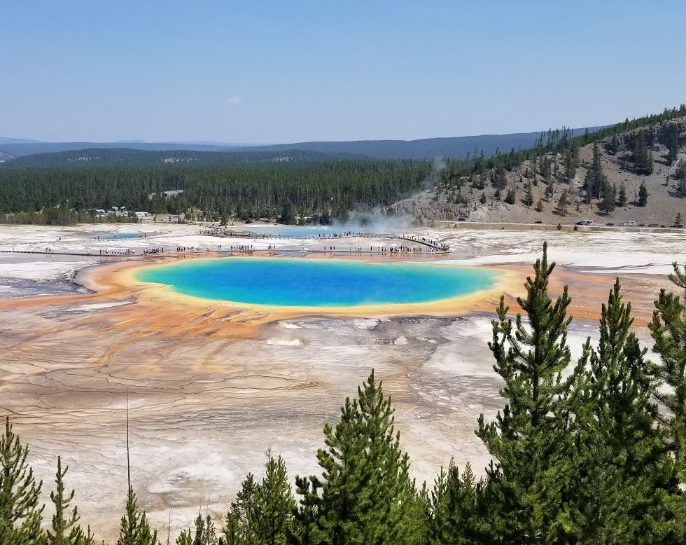 A wide view of the Grand Prismatic