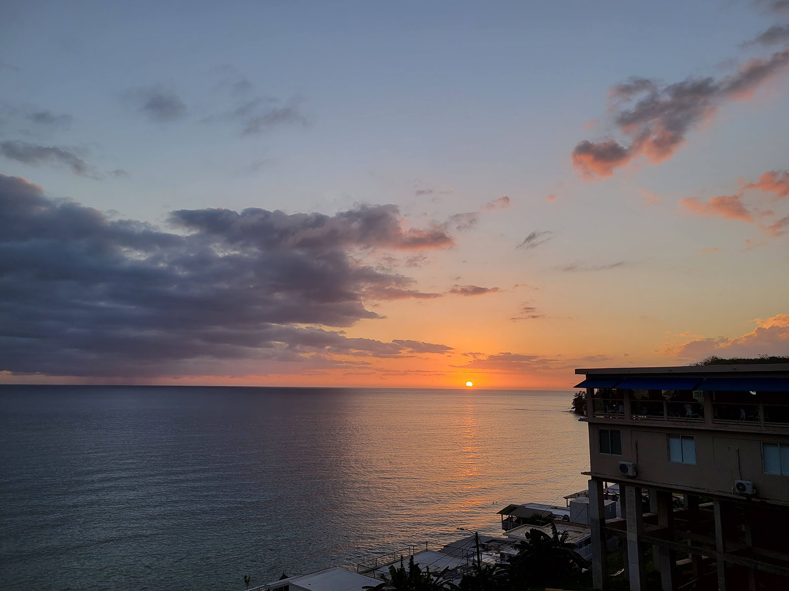 Beautiful painted sky